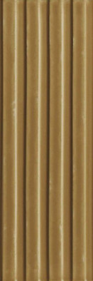 Настенная плитка Gare Ochre Brillo 10х30.5 Cifre глянцевая, рельефная (структурированная) керамическая CFR000080