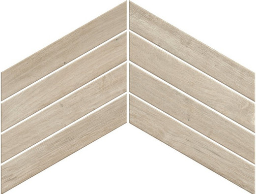 Декор Fusion Oak Pure Chevron 7.5х45 Atlas Concorde керамогранит матовый 600010002447