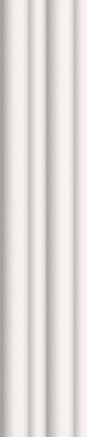 Настенная плитка Rainbow White 5x25 Harmony рельефная (структурированная) керамическая 5007041735