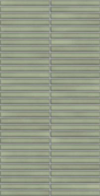 Керамогранит Deco Lingot Mint 32x62.5 Gayafores глянцевый, рельефный (рустикальный) настенный 00000040798