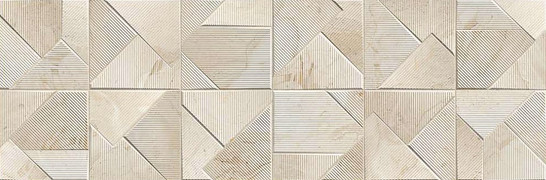 Настенная плитка Ascot Beige HL Nest 30x90 Sol рельефная (структурированная) керамическая