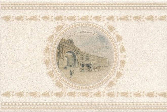 Декор STG/A567/8262 Золотой пляж Площадь керамический