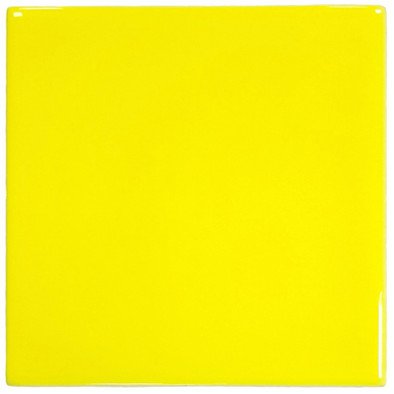 Настенная плитка Mini Tile Yellow Glossy 9.9х9.9 Modern Ceramics глянцевая керамическая