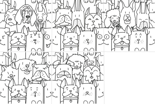 Керамогранит Oh My Dog White 25x25 Codicer сатинированный настенный 67291