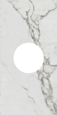 Декор ID159 Коррер Наборный Белый глянцевый 30х60 Kerama Marazzi керамический