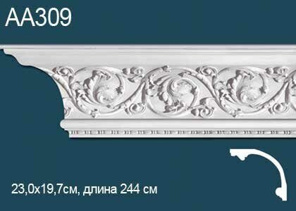 Перфект Карниз потолочный с рисунком AA309