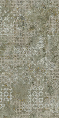 Керамогранит Rug Green Natural 49.75х99.5 Aparici Ceramicas матовый универсальная плитка