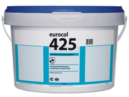 Клей Forbo Eurocol 425 Euroflex Standard для виниловых и ковровых покрытий, 20 кг фото Клей Forbo Eurocol 425 Euroflex Standard для виниловых и ковровых покрытий, 20 кг