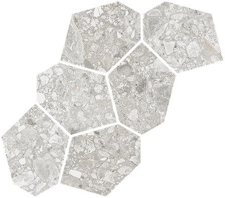 Декор Mosaico Aymaras-SPR Gris керамогранит