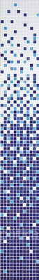 Мозаика Degradados Iris-6 № 803/800/508/501/103 (на сетке)