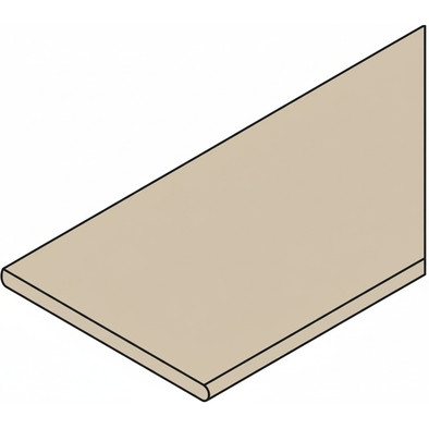 Керамогранит Cosmos Rope Bordo 30x120 Round Dx Italon x2 структурированный бортик закругленный правый 620090001402