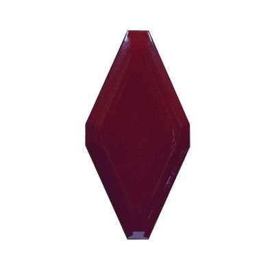 Мозаика TR-1027A керамика глянцевая 10х20 см, бордовый