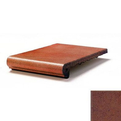 Ступень фронтальная Gres de Aragon Esmaltados Classic Peldano Redondo 25 Parma 25x25 матовая