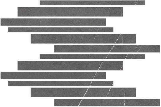 Мозаика Allure Mureto Mosaic Anthracite Soft 30x45 керамогранит Living Ceramics матовая черный LV11145