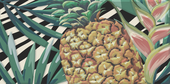 Декор HGD/A493/19056 Пальмейра 2, 9.9x20 Kerama Marazzi матовый керамический