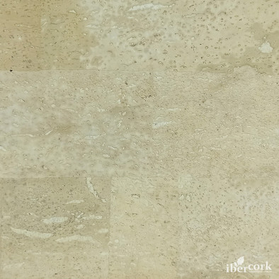 IberCork Марбелья Крем 600x300 Пробковые настенные покрытия в пластинах EasyCork клеевое соединение
