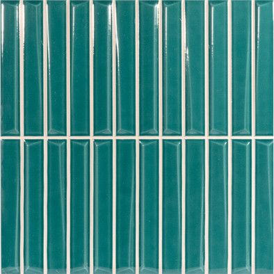 Настенная плитка Melody Turquoise 20x20 Monopole глянцевая керамическая 85689