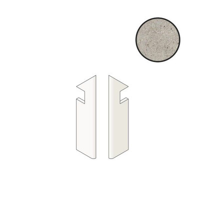 Плинтус Boost Stone Pearl Battiscopa Sag.Dx 7,2x30 Atlas Concorde Italy керамогранит матовый A7N1
