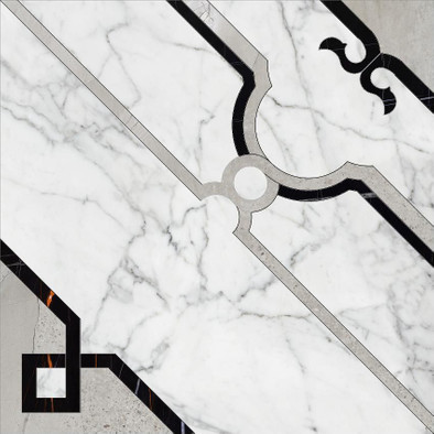 Керамогранит Marble Trend K-1000/MR/d01-cut/60x60 Carrara