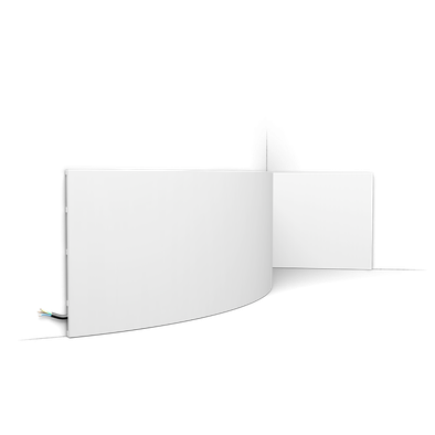 SX207 плинтус гибкий Orac Decor дюрополимер 2000х250х13 мм