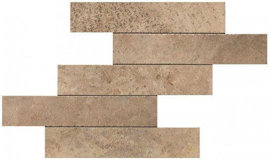 Мозаика Aix Beige Brick Tumbled (A0UF) 37x37 Неглазурованный керамогранит фото Мозаика Aix Beige Brick Tumbled (A0UF) 37x37 Неглазурованный керамогранит