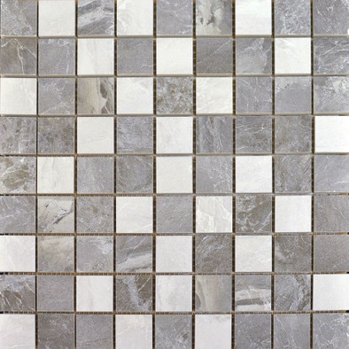 Мозаика Persia Mix 2 Gris/Perla 30,8x30,8 керамическая