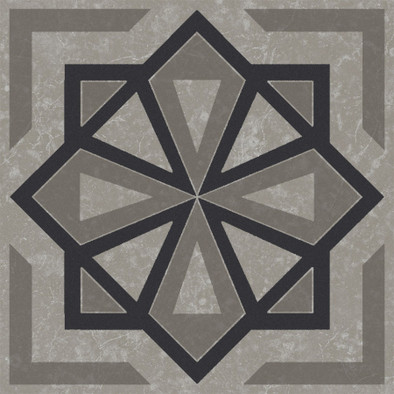 Декор KMD3STA051GN Касабланка Серый матовый 9,8x9,8x0,7 Kerama Marazzi керамический