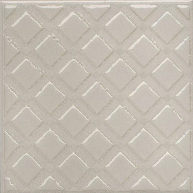 Декор KMD3STA014GN Бахия 1 Серый Светлый глянцевый 9,8x9,8x0,7 Kerama Marazzi  керамический