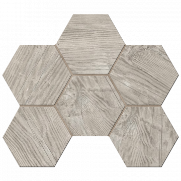 Декор Ametis Estima Tarkin Мозаика TA01 Hexagon 25x28.5 непол. (10 мм) керамогранит Декор Ametis Estima Tarkin Мозаика TA01 Hexagon 25x28.5 непол. (10 мм) керамогранит фото