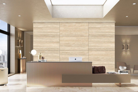 Керамогранит Lime Travertine 60x120 Ocean ceramic матовый универсальная плитка OC0000226