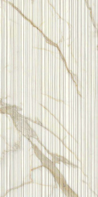 Керамогранит Calacatta Top Stripe Sq. 60х120 Impronta Italgraniti Marble Touch матовый, рельефный (рустикальный) настенная плитка MT02BAS