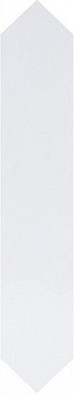 Настенная плитка Gradient Crayon White Gloss (109248) 4,3х24,3 Wow глянцевая керамическая