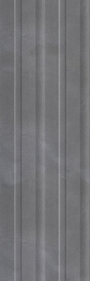 Настенная плитка Континуум Светло-серый 874 Рельеф Линии 32.5х100 Eurotile Ceramica  матовая, рельефная (структурированная) керамическая