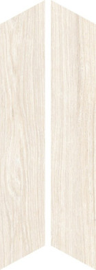 Керамогранит Drem Ivory Chevron 7.5х40.7 RHS матовый напольный J91655