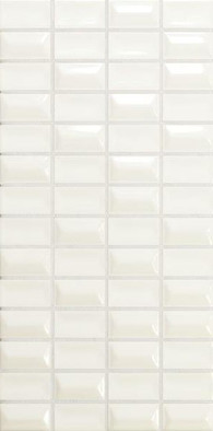Настенная плитка 3D Bars Diamond Quartz Gloss 12.5х25 Wow 3d, глянцевая, рельефная (структурированная) керамическая УТ-00048722