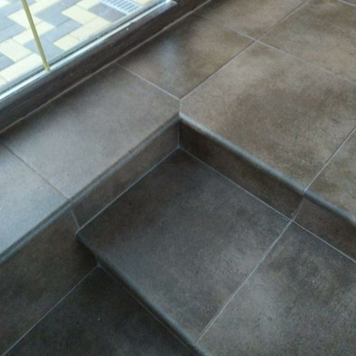 Клинкерная Atrium Mocca 31x31 Westerwalder Klinker матовая напольная плитка 60147