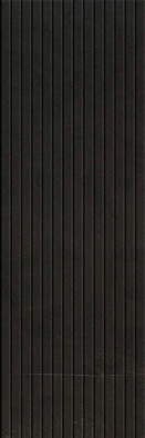 Настенная плитка Infinito Magma Black 33.3x100 Porcelanosa матовая керамическая 100295144