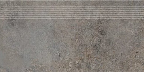Ступень фронтальная Archicross Concept Grey Stopnica Prasowana Mat. 29.8х59.8 керамогранит матовая Paradyz Ceramika Q-R-298X598-1-ARCP.GRSP