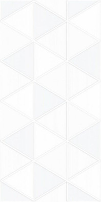 Декор Блум Белый 20х40 Belleza глянцевый керамический 04-01-1-08-03-00-2340-0