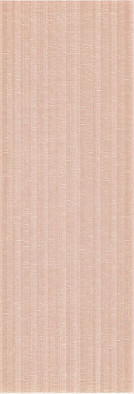Настенная плитка Relieve Corallo Rec белая глина, ректификат 30x90 глянцевая керамическая