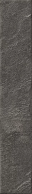 Клинкерная Плитка фасадная Carrizo Basalt Elewacja Struktura Mat B1a 6.5x39.7 Paradyz Ceramika структурированная настенная