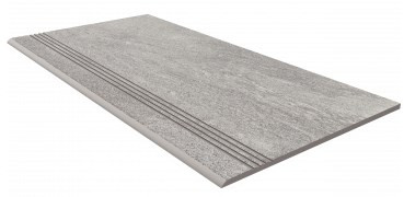 Ступень фронтальная TN01 30x60x10 Неполированная (с насечками) керамогранит 67370