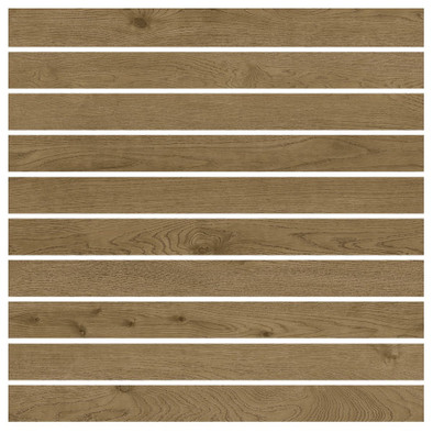Мозаика Living Ceramics Uno Walnut Mosaic 330 30x30 керамогранит матовая коричневый LV10830