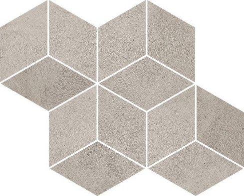 Мозаика Pure City Grys Romb Hexagon Mozaika керамогранитная 20.4x23.8