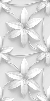 Декор Deco Couture 3D3 49,1x98,2 матовый керамогранит