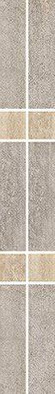 Бордюр Indus J.Szary 40x6 Natur (L-LCI-IND 12) матовый керамогранит