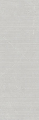 Настенная плитка Allure Light Grey Line Ductile 30x90 Living Ceramics рельефная (структурированная) керамическая LV11175