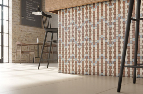 Керамогранит Modernizm Bianco Gres Mat. 19,8x17,1 Paradyz Ceramika матовый универсальный 5900144001473