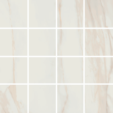 Мозаика Marbles Tresana Blanco Mat. (7х7) 30x30 керамогранит матовая, bianco (blanco), белый