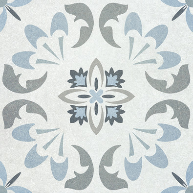 Декор Majolica Grey Deco Серый Светлый 45х45 ProGRES Ceramica керамогранит матовый 737497